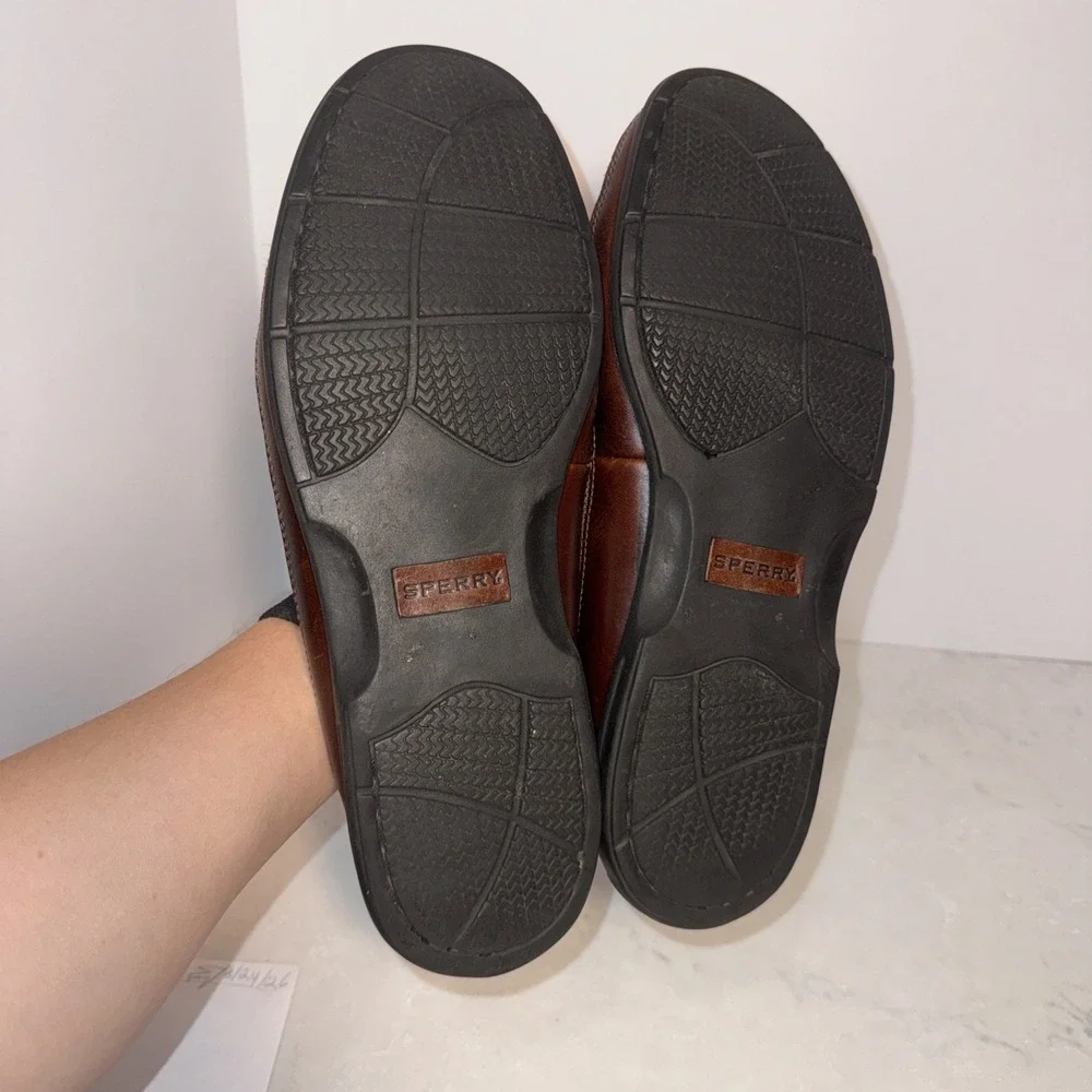 Men's Sperry Top-Sider Kiltie Tassel Loafer Boat Shoes Size 10.5M Excellent Cond
